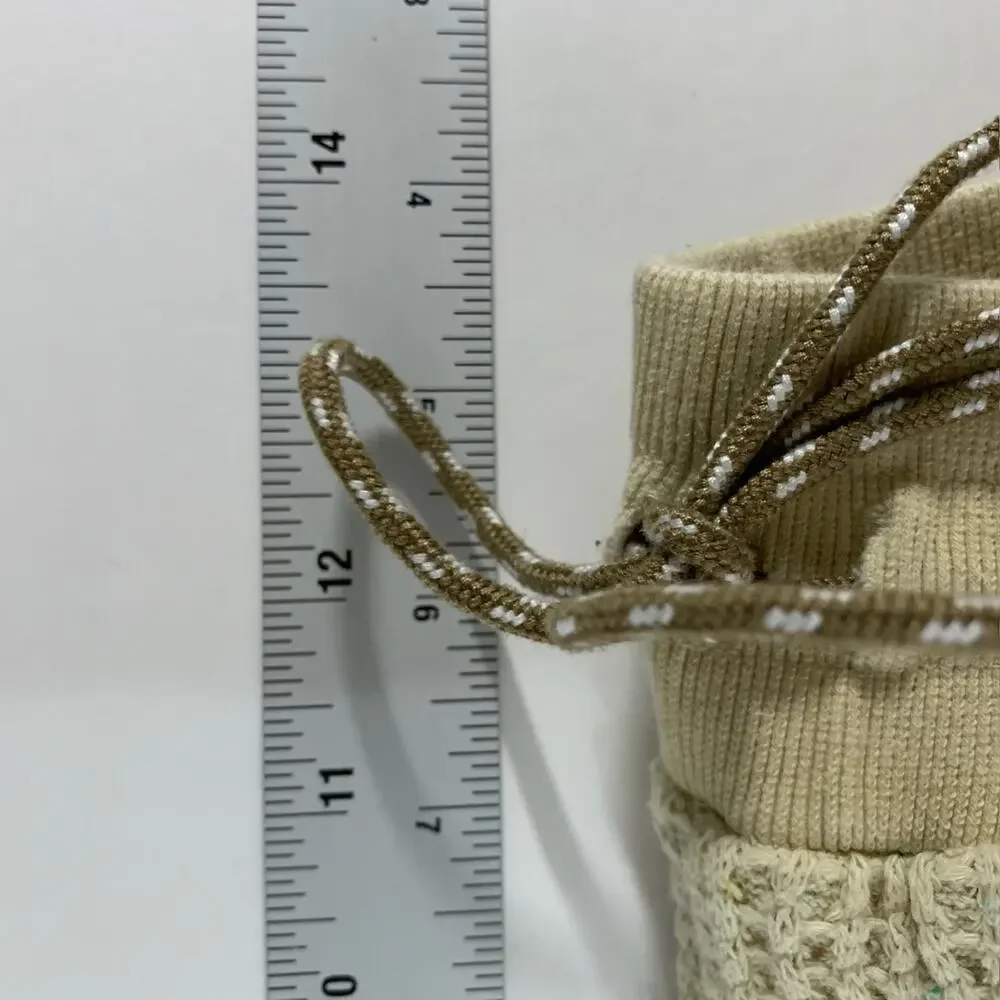 Urban Outfitters XS Out From Under Dani Waffle Relaxed Shorts Cream Lounge